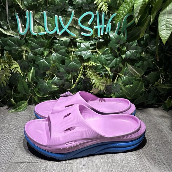 Hoka Ora Recovery Slide 3  Men 13 Cyclamen Coastal Sky 1135061-CCSK main image 7